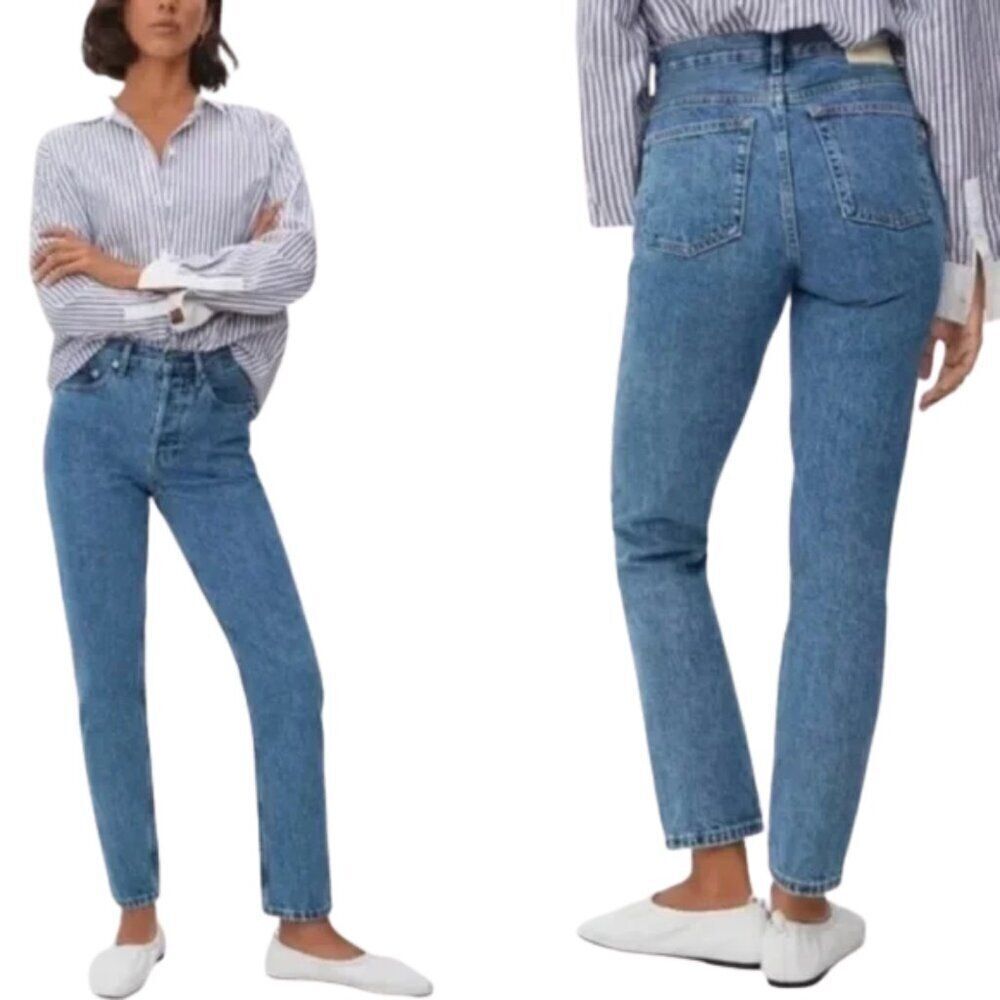 NEW EVERLANE 90's Cheeky 100% Organic Cotton Jeans in Northridge Sz. 27